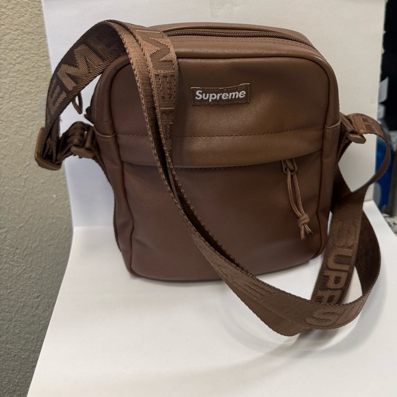 Supreme Tan Men's Messenger Bag
